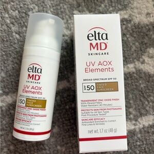 EltaMD UV AOX Elements Tinted Face Sunscreen SPF 50 1.7oz